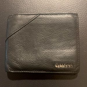 Genuine leather GUESS men’s bifold wallet